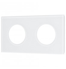 Рамка на 2 поста Arlight 43835 GLARE