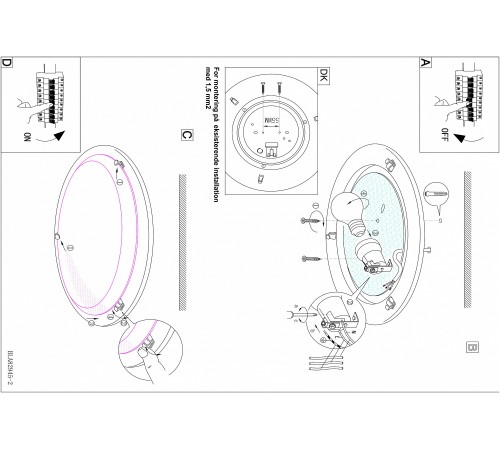 Накладной светильник Eglo 83162 Planet 1
