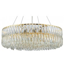 Подвесная люстра Indigo 12050/18P Gold Vortice