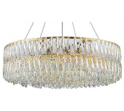 Подвесная люстра Indigo 12050/18P Gold Vortice