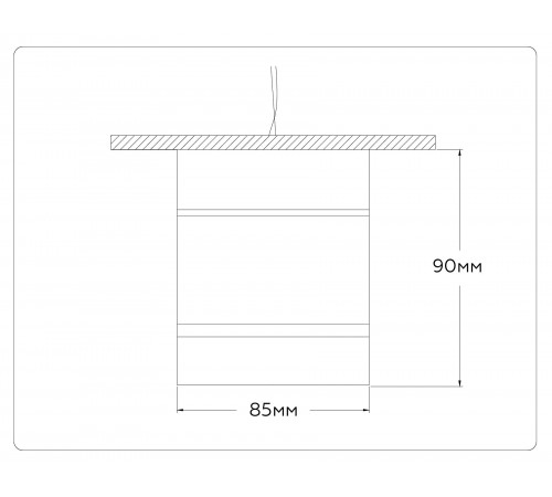 Накладной светильник Ambrella Light TA1444 TA