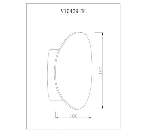 Накладной светильник Moderli V10469-WL Parma
