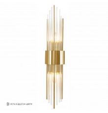 Бра Crystal Lux ATENTO AP2 BRASS/TRANSPARENTE