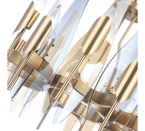 Люстра Crystal Lux CASA SP-PL12 BRASS