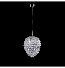 Светильник подвесной Crystal Lux CHARME SP4 CHROME/TRANSPARENT