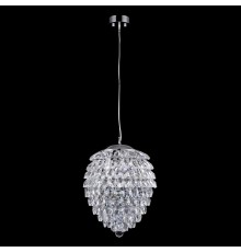 Светильник подвесной Crystal Lux CHARME SP6 CHROME/TRANSPARENT