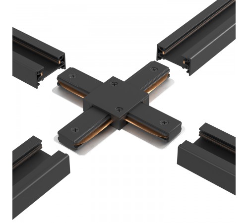 Соединитель X-образный (однофазный) Crystal Lux CLT 0.211 09 BL