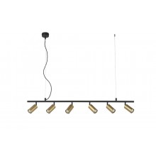 Светильник потолочный Crystal Lux CLT 015C6 L1200 BL-GO