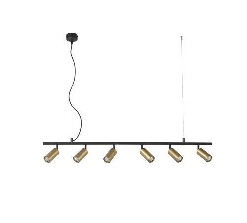 Светильник потолочный Crystal Lux CLT 015C6 L1200 BL-GO