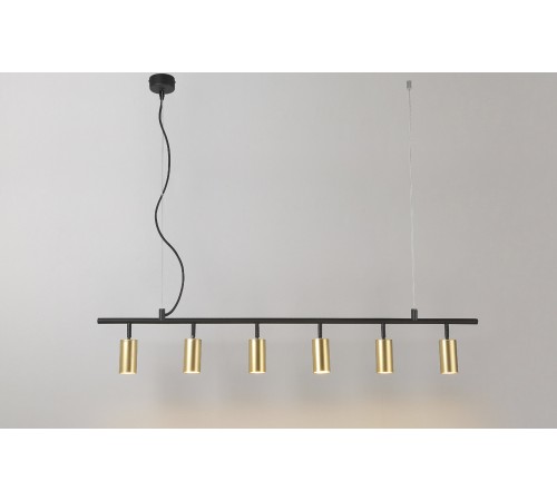 Светильник потолочный Crystal Lux CLT 015C6 L1200 BL-GO