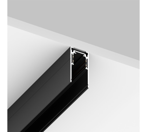 Шинопровод магнитный накладной Crystal Lux CLT 0.113 01 L2000 BL