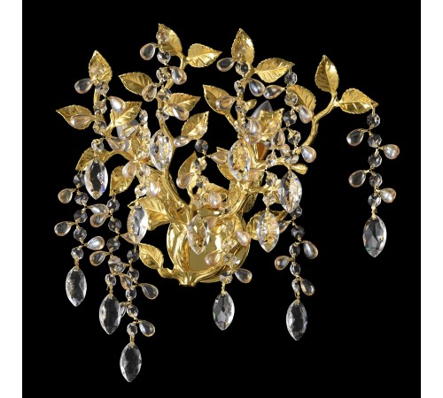 Бра Crystal Lux EDEN AP2 GOLD