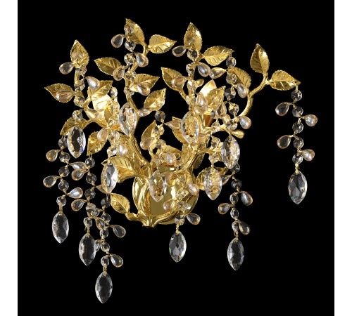 Бра Crystal Lux EDEN AP2 GOLD