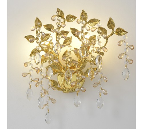 Бра Crystal Lux EDEN AP2 GOLD