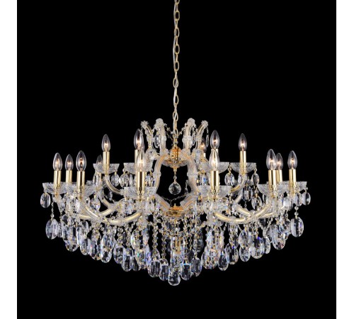 Люстра Crystal Lux HOLLYWOOD SP12+6 GOLD