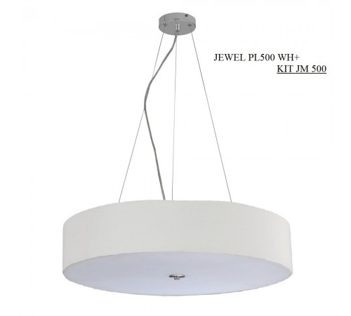 Светильник потолочный Crystal Lux JEWEL PL500 WH