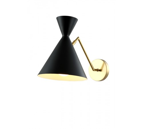 Бра Crystal Lux JOVEN AP1 GOLD/BLACK