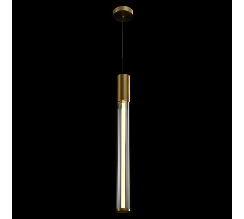 Светильник подвесной Crystal Lux LINEUP SP11W LED BRASS