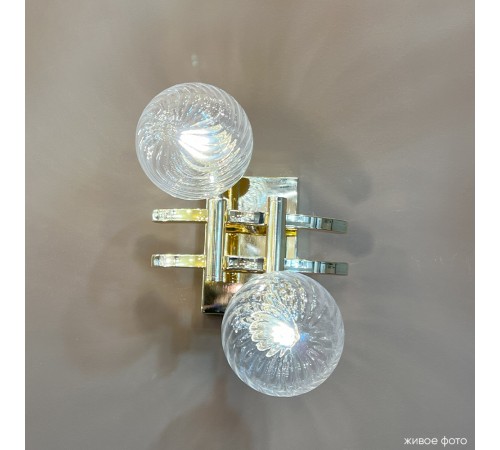 Бра Crystal Lux LUXURY AP2 GOLD