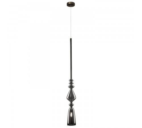 Светильник подвесной Crystal Lux LUX NEW SP1 B SMOKE