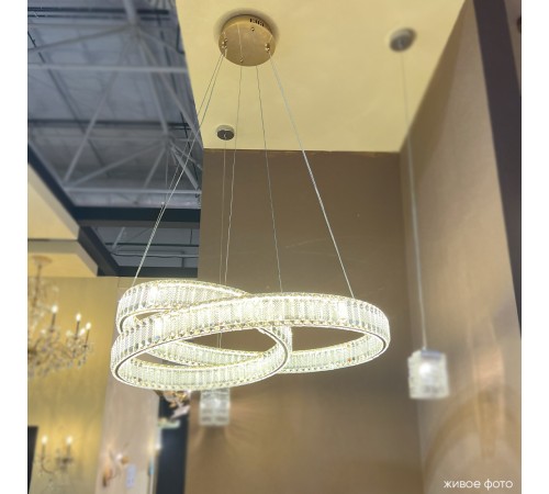 Люстра Crystal Lux MUSIKA SP120W LED GOLD