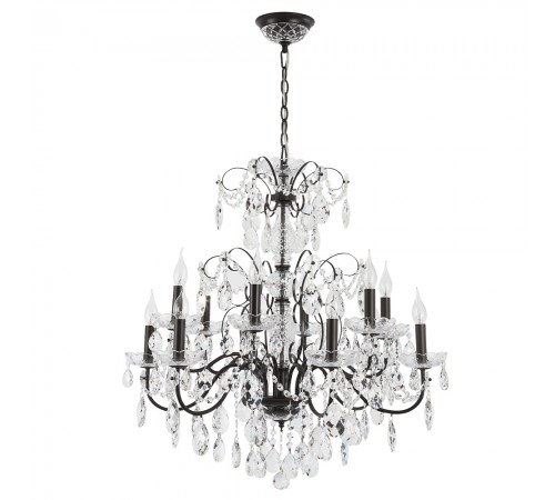 Люстра Crystal Lux ODELIS SP12 BROWN