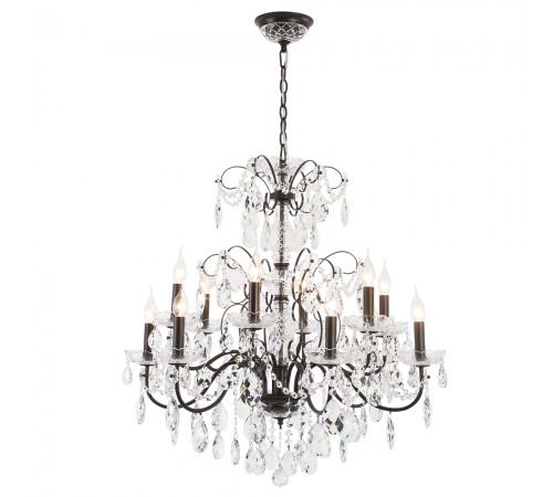Люстра Crystal Lux ODELIS SP12 BROWN