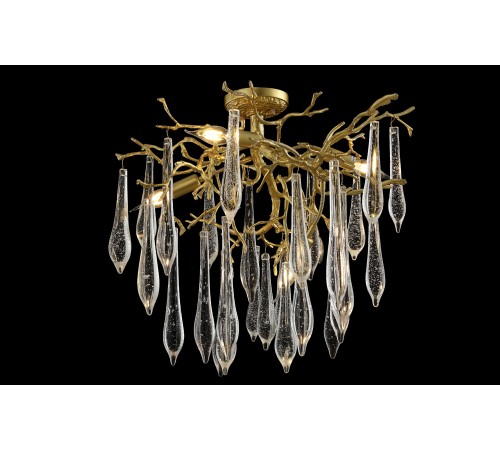 Люстра Crystal Lux REINA PL5 D600 GOLD PEARL