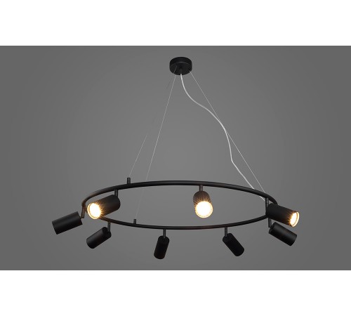 Светильник подвесной Crystal Lux RIVO SP8 BL