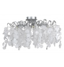 Светильник потолочный Crystal Lux TENERIFE PL8 SILVER