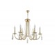 Люстра Crystal Lux VICTORIA SP6 GOLD/AMBER