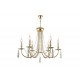 Люстра Crystal Lux VICTORIA SP6 GOLD/AMBER