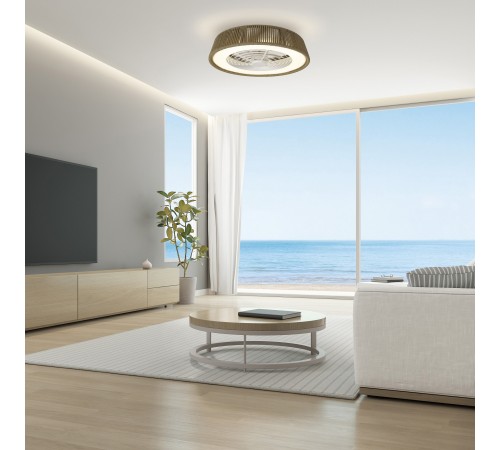 Светильник с вентилятором Mantra (люстры-вентиляторы) 8227 Polinesia