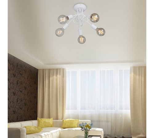 Люстра на штанге Vitaluce V3727-0/5PL V3727