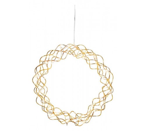 Венок световой (30х6 см) Curly 411014