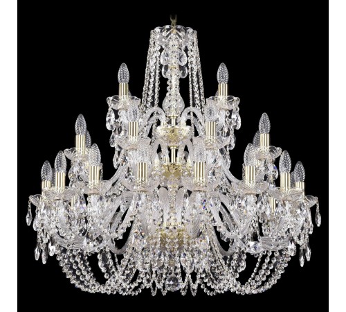 Подвесная люстра Bohemia Ivele Crystal 1402/16+8+4/300/3d/G 1402