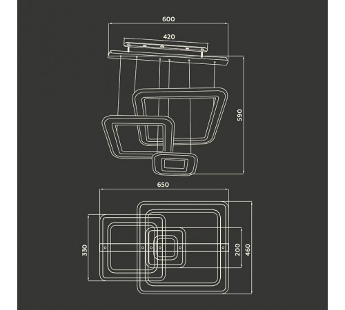 Подвесной светильник Ambrella Light FA4329 FA