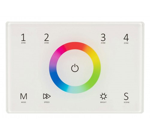 Панель-регулятора цвета RGB сенсорная встраиваемая Arlight 028402 SMART