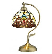 Настольная лампа декоративная Velante 830-804-01 Tiffany