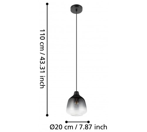 Подвесной светильник Eglo 43821 Sedbergh