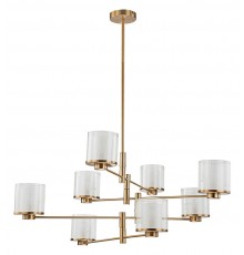 Люстра на штанге Indigo 13023/8R Brass Bilancia