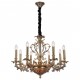 Подвесная люстра Lucia Tucci FIRENZE 1780.8.2 antique gold Firrnze