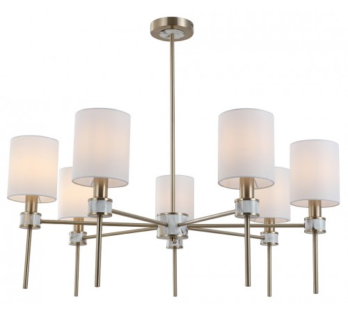 Люстра на штанге Indigo 13035/8R Brass Poesia