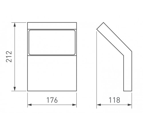 Светильник на штанге Arlight 029989 Ecran
