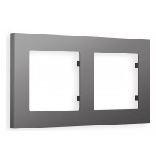 Рамка на 2 поста Ambrella Volt AF220652 Techno