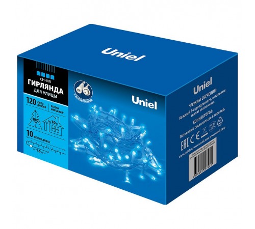 Гирлянда Нить Uniel UL-00001352 ULD-S1000-120
