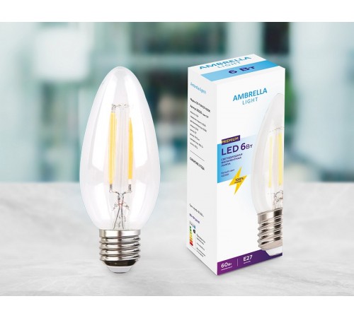 Лампа светодиодная Ambrella Light 202220 C37F