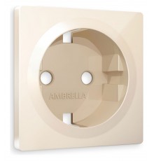 Накладка для розетки с заземлением Ambrella Volt AP3060 Quant
