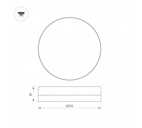 Накладной светильник Arlight 037446 SMURF
