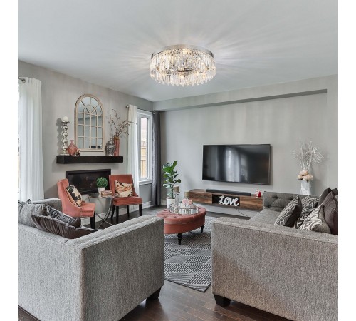 Подвесной светильник Indigo 12026/8C Chrome Lacrima